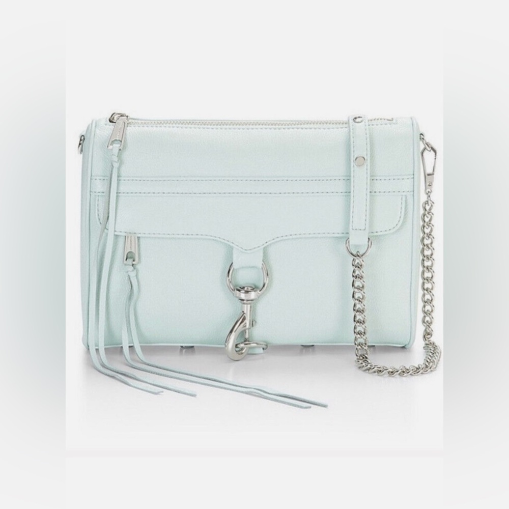 Rebecca Minkoff NWT Mini Mac Bag in Mint